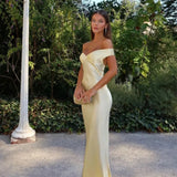 Women's Off Shoulder Maxi Dress