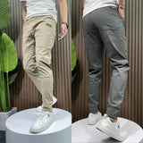 Men's Flexible Stretch Cargo Trousers, Casual or Formal