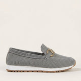 Women's Cushioned Sole Slip-On Casual Loafers