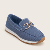Women's Cushioned Sole Slip-On Casual Loafers