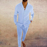 Men's Vintage Cotton Two-Piece Co-Ord Set