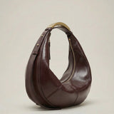 Slouchy Crescent Hobo Shoulder Bag