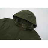Men's Regular-Fit Zip Outdoor Jacket, Stand Collar