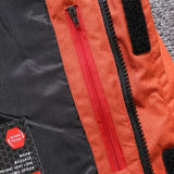 Men's Windproof Down Winter Jacket, Detachable Hood