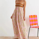 Floral Smocked Maxi Dress