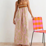 Floral Smocked Maxi Dress