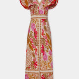 Bohemian Floral Maxi Dress