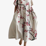 Floral Oversized Midi Dress