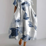 Floral Oversized Midi Dress