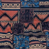 Printed Cap Sleeve Midi Dress