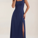 Women's Floral Sleeveless Midi Dress