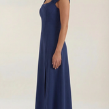 Women's Floral Sleeveless Midi Dress