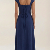 Women's Floral Sleeveless Midi Dress