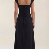 Women's Floral Sleeveless Midi Dress