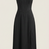 Women's Floral Sleeveless Midi Dress