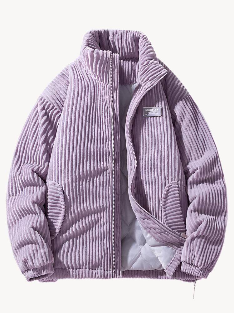 Ladies’ Cord Puffer Jacket