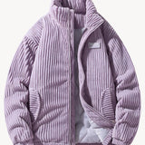 Ladies’ Cord Puffer Jacket