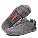 Unisex Wide Toe Box Knitted Mesh Sneakers