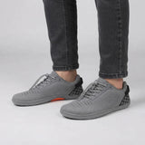 Unisex Wide Toe Box Knitted Mesh Sneakers
