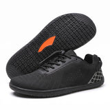 Unisex Wide Toe Box Knitted Mesh Sneakers