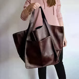 Oversized Slouchy Tote Shoulder Bag