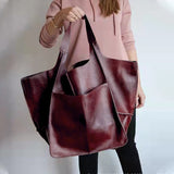 Oversized Slouchy Tote Shoulder Bag