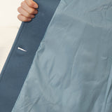 Women's Collared Single-Breasted Longline Tailored Coat