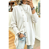 Women's Everyday White Autumn Cardigan