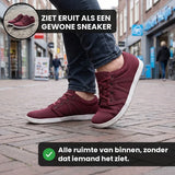 Unisex Wide Toe Box Breathable Mesh Walking Sneakers