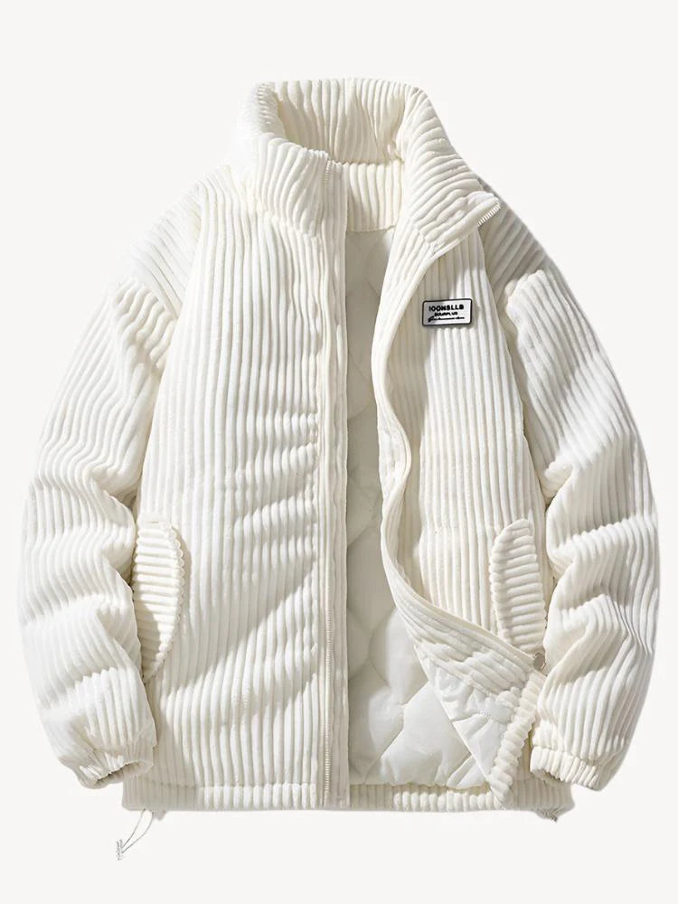 Ladies’ Cord Puffer Jacket