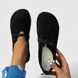 Square Toe Mary Jane Flats