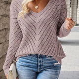Women's Navy Autumn Relaxed Fit Jumper