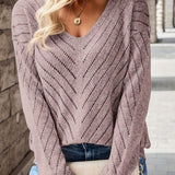 Women's Navy Autumn Relaxed Fit Jumper