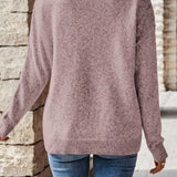 Women's Navy Autumn Relaxed Fit Jumper