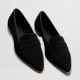Pointed Toe Mule Loafers