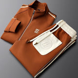 Men's Two-Piece Tracksuit Set, Zip Jacket and Joggers