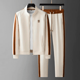 Men's Two-Piece Tracksuit Set, Zip Jacket and Joggers