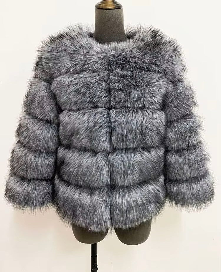Ladies’ Faux Fur Jacket