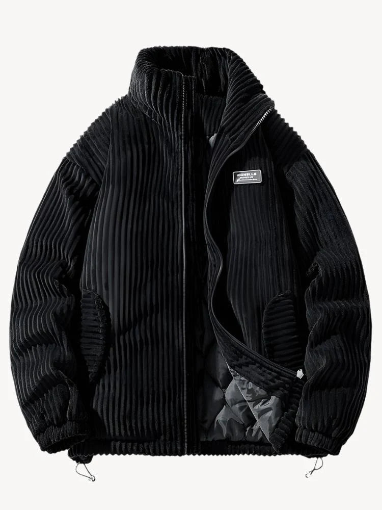 Ladies’ Cord Puffer Jacket